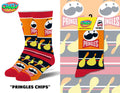 Pringles Chips - Mens Crew Folded - Premium Socks from Crazy Socks - Just $8! Shop now at Pat's Monograms