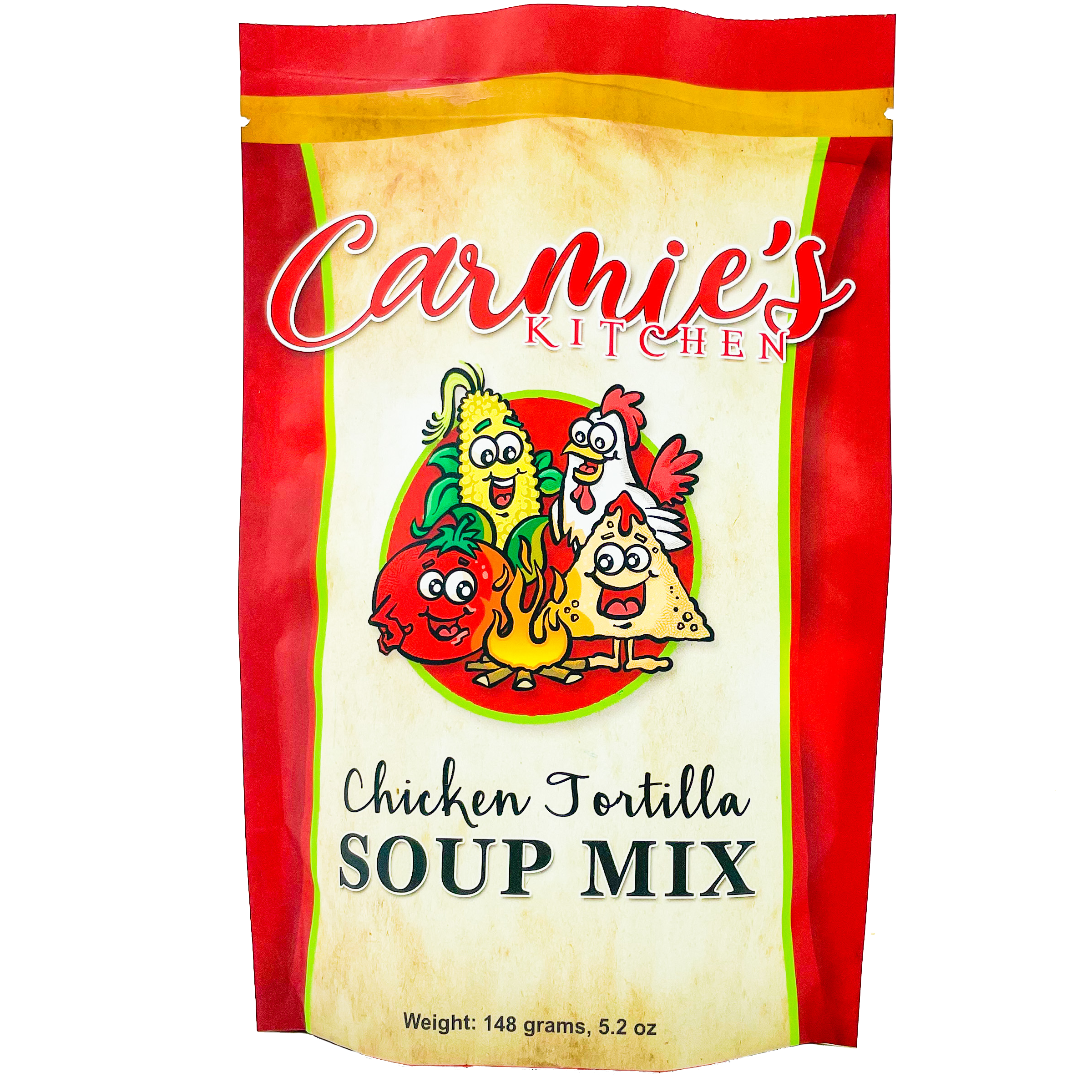 Chicken Tortilla Soup Mix - Premium soup from Carmie's Kitchen - Just $8.5! Shop now at Pat's Monograms