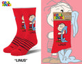 Linus - Mens Crew Folded - Premium Socks from Cool Socks - Just $12.99! Shop now at Pat's Monograms