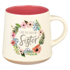 Sister Ceramic Coffee Mug with Clay Dipped Base - Ecclesiast - Premium gift item from Christian Art Gifts - Just $12.95! Shop now at Pat's Monograms