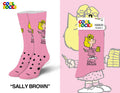 Sally Brown - Womens Crew Folded - Premium Socks from Cool Socks - Just $11.95! Shop now at Pat's Monograms