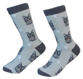 Silver Tabby Cat Socks - Premium Socks from Sock Daddy - Just $10.95! Shop now at Pat's Monograms