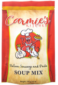 Italian Sausage & Pasta Soup Mix - Premium soup from Carmie's Kitchen - Just $8.5! Shop now at Pat's Monograms