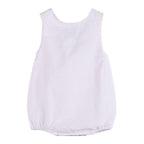 Pink Seersucker Bubble Romper - Premium Baby & Toddler Outfits from Lil Cactus - Just $32.95! Shop now at Pat's Monograms
