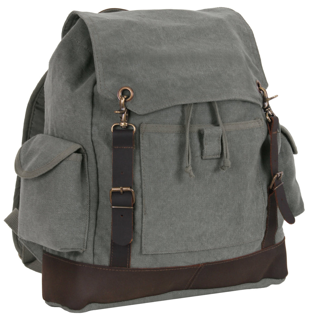 Vintage Rucksack - Premium Bags and Totes from Rothco - Just $58.95! Shop now at Pat's Monograms