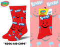 Kool Aid Cups - Mens Crew Folded - Premium Socks from Crazy Socks - Just $8! Shop now at Pat's Monograms