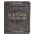Daily Prayers for Graduates Gray Faux Leather Devotional - Premium Books and Devotionals from Christian Art Gifts - Just $14.99! Shop now at Pat's Monograms