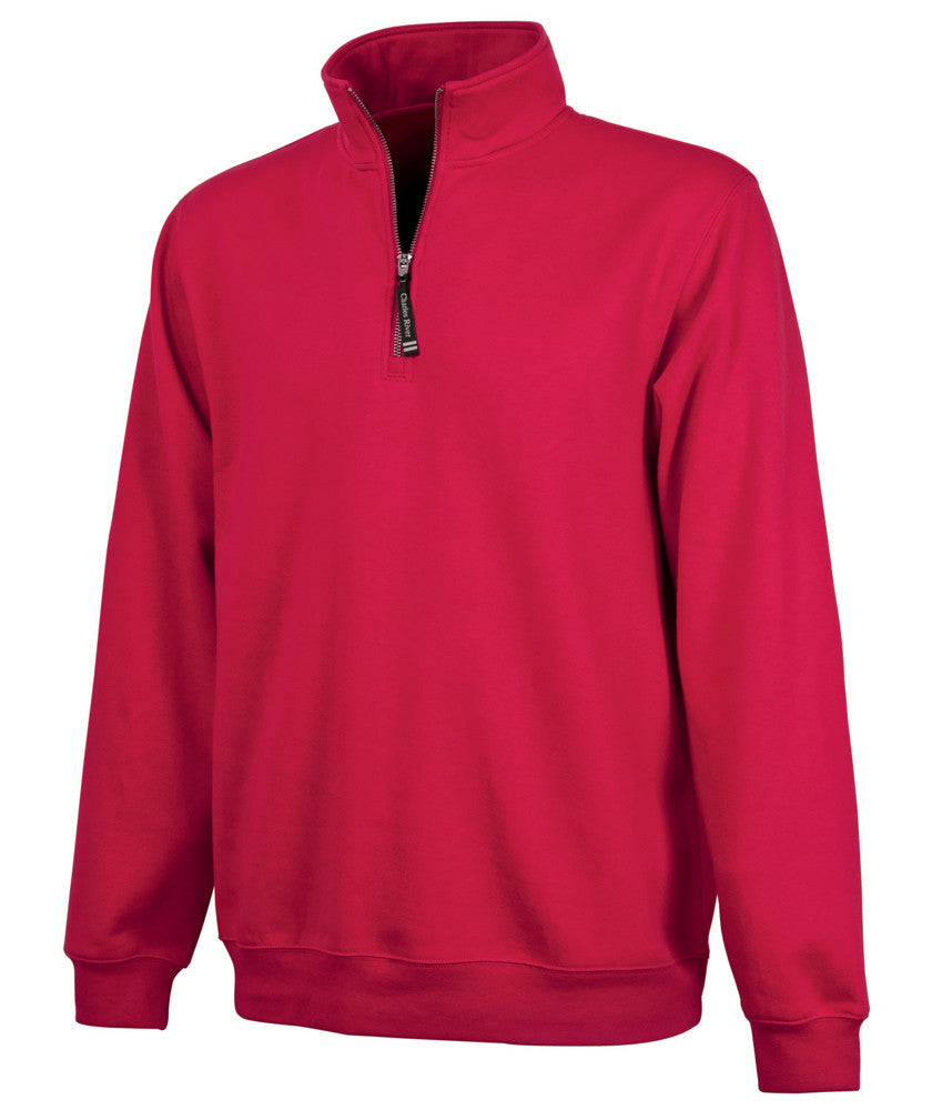 CR Quarter Zip Sweatshirt - Premium Outerwear from Charles River Apparel - Just $42! Shop now at Pat's Monograms