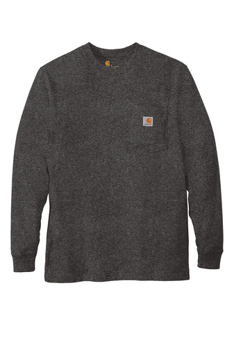 Carhartt® Workwear Pocket Long Sleeve T-Shirt - CTK126 - Premium Workwear from Carhartt - Just $32! Shop now at Pat's Monograms