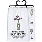 Inspires Me Kitchen Towel - Premium Kitchen Towel from Primitives by Kathy - Just $9.95! Shop now at Pat's Monograms
