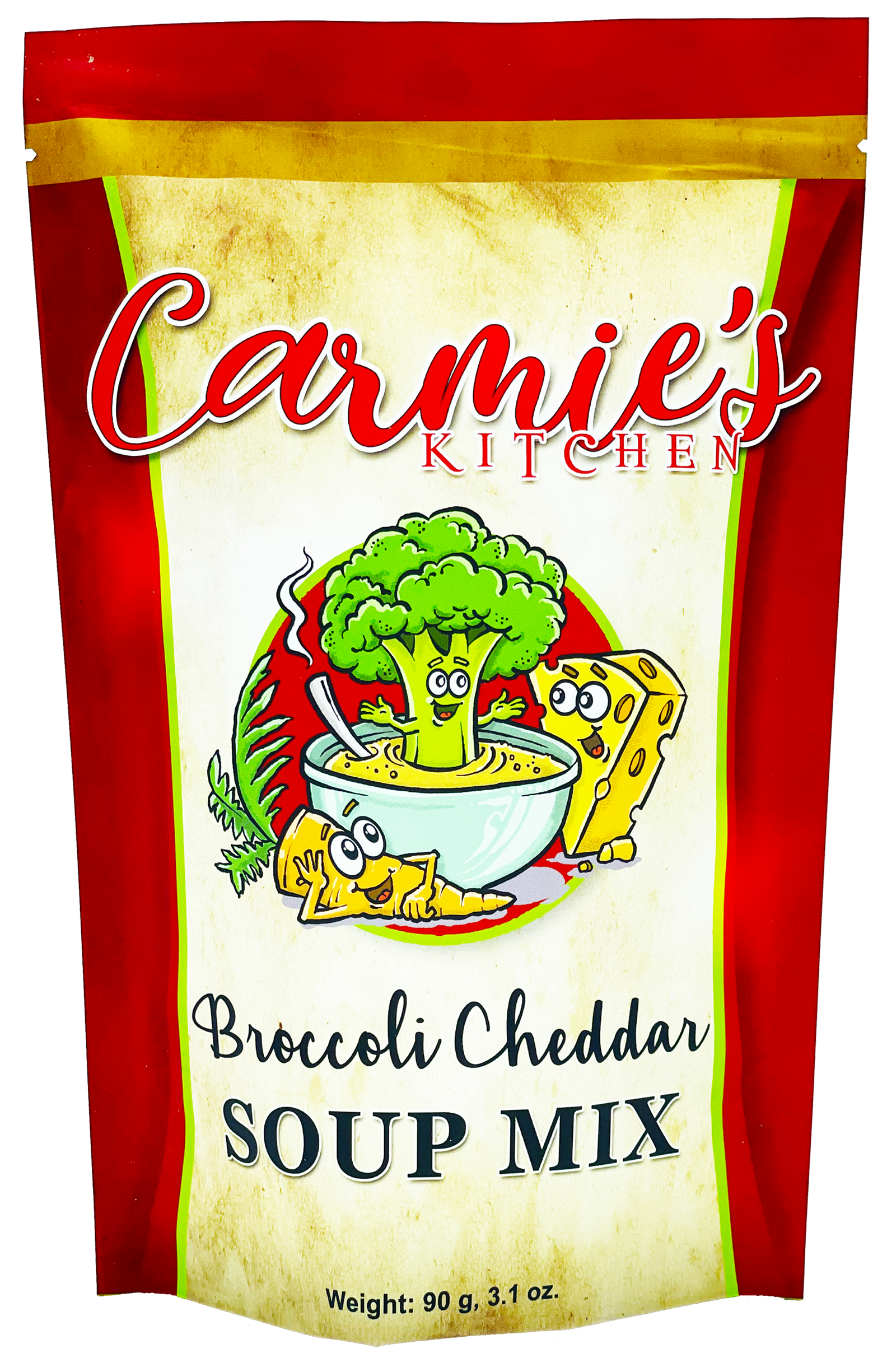 Broccoli Cheddar Soup Mix - Premium gourmet Foods from Carmie's Kitchen - Just $8.50! Shop now at Pat's Monograms