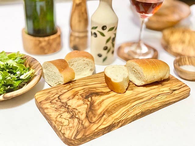 Olive Wood Rectangular Board - Premium Housewares from Pat's Monograms - Just $26.95! Shop now at Pat's Monograms