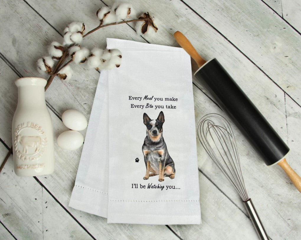 Australian Cattle Dog Kitchen Towel - Premium Kitchen Towels from E&S Pets - Just $10.95! Shop now at Pat's Monograms