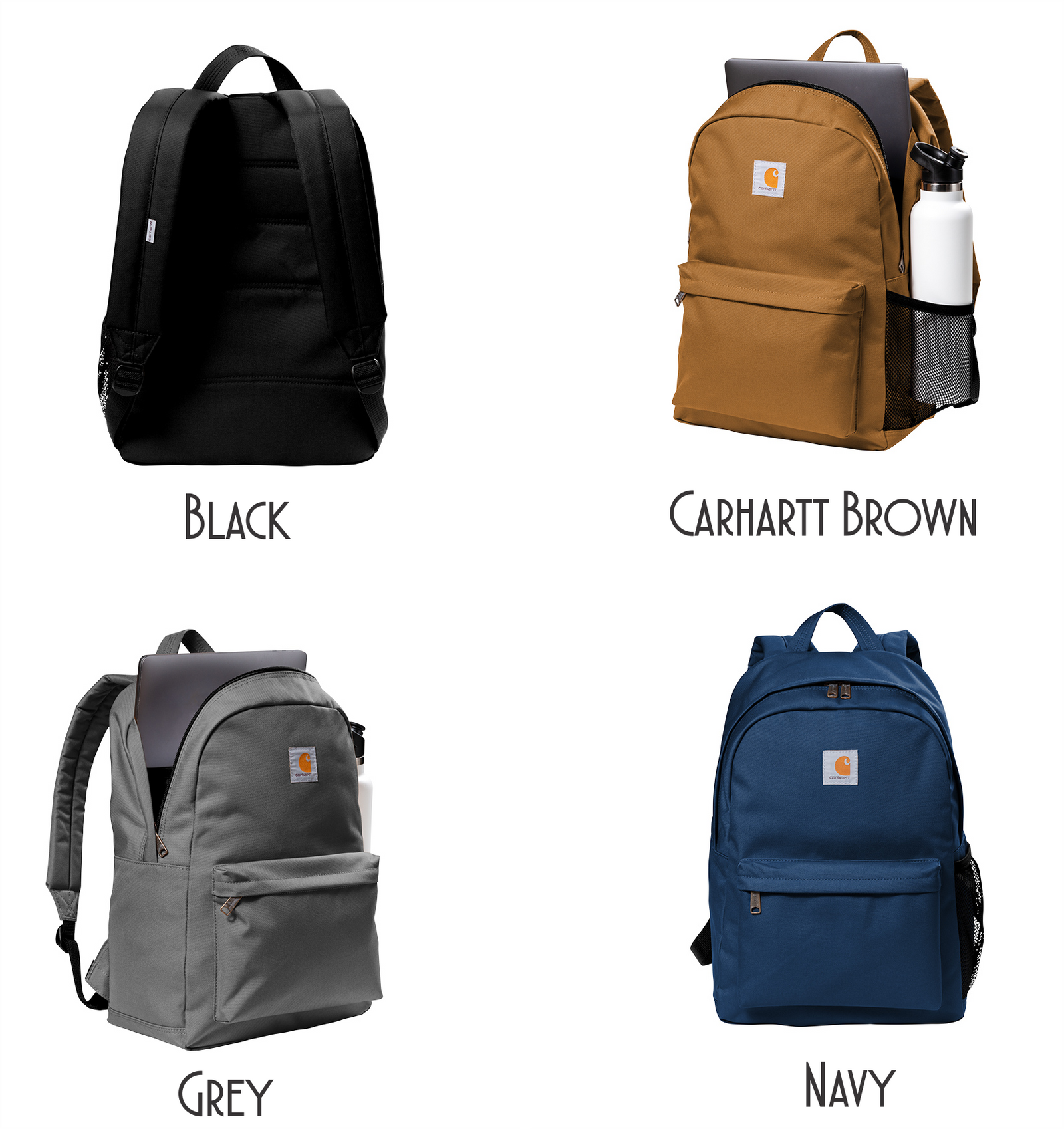 Carhartt® Canvas Backpack - CT89241804 - Premium Backpacks from Carhartt - Just $58.95! Shop now at Pat's Monograms