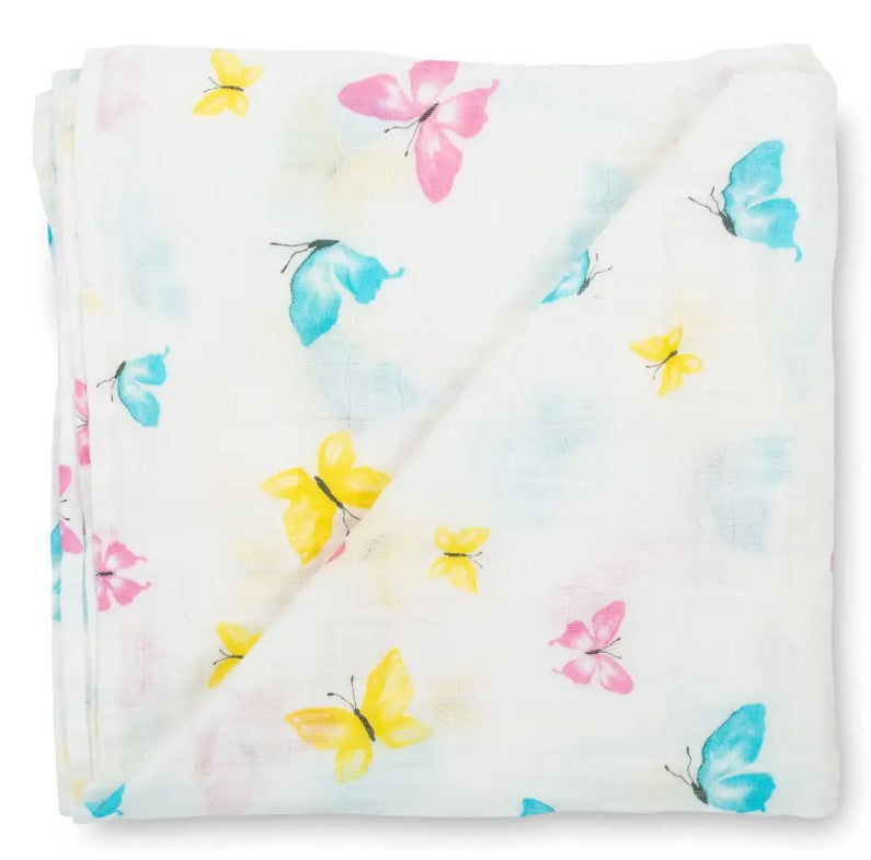 Butterfly Kisses Swaddle - Premium Baby Gift Sets from LollyBanks - Just $19.95! Shop now at Pat's Monograms