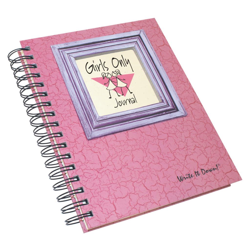 Girls Only Journal - Premium Gifts from Journals Unlimited - Just $20.00! Shop now at Pat's Monograms