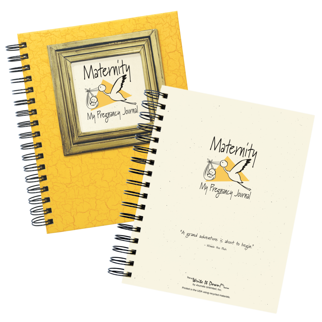 Maternity Journal - Premium Gifts from Journals Unlimited - Just $20.00! Shop now at Pat's Monograms