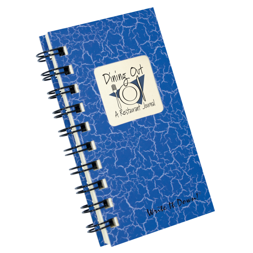 Mini- Dining Out Journal - Premium Gifts from Journals Unlimited - Just $7.00! Shop now at Pat's Monograms