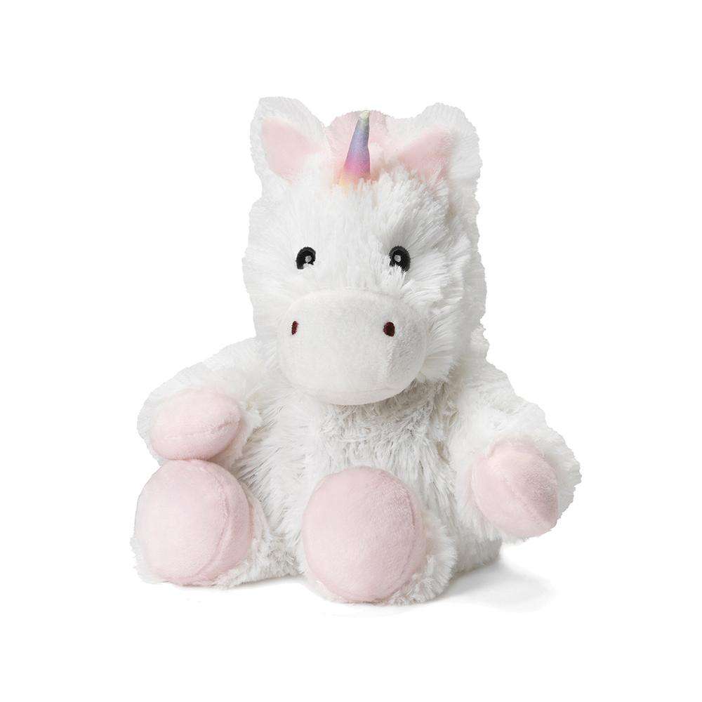 Warmies Junior - White Unicorn - Premium stuffed animals from Warmies - Just $14.99! Shop now at Pat's Monograms