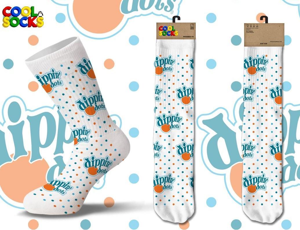 Dippin' Dots Socks - Premium Socks from Cool Socks - Just $9.95! Shop now at Pat's Monograms