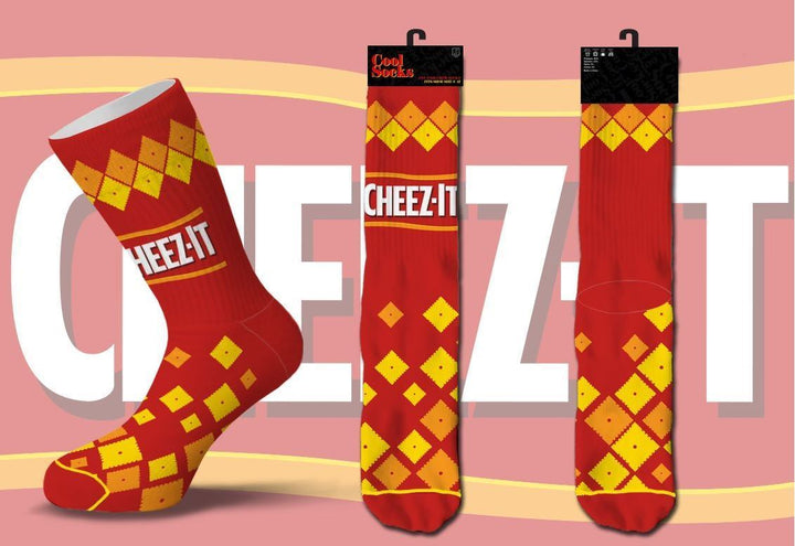 Cheez-It - Premium Socks from Cool Socks - Just $11.95! Shop now at Pat's Monograms