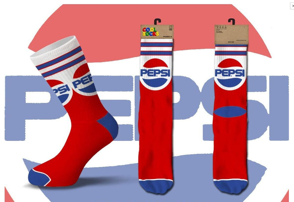 Pepsi Throwback Socks - Premium Socks from Cool Socks - Just $10.95! Shop now at Pat's Monograms