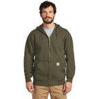 Carhartt ® Midweight Hooded Zip-Front Sweatshirt - CTK122 - Premium Outerwear from Carhartt - Just $59.95! Shop now at Pat's Monograms