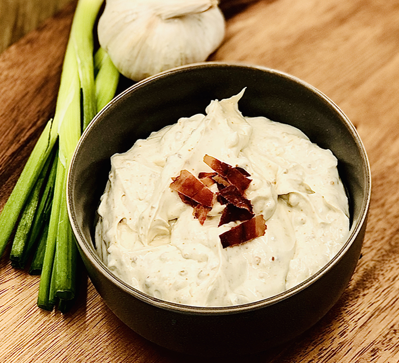 Cheddar Bacon Dip - Premium Dips & Spreads from Carmie's Kitchen - Just $5! Shop now at Pat's Monograms