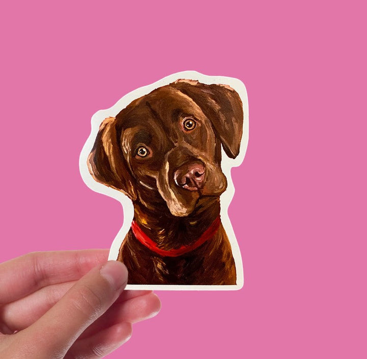 Dog Lover Stickers - Premium Decorative Stickers from Hippie Hound Studios - Just $4.0! Shop now at Pat's Monograms