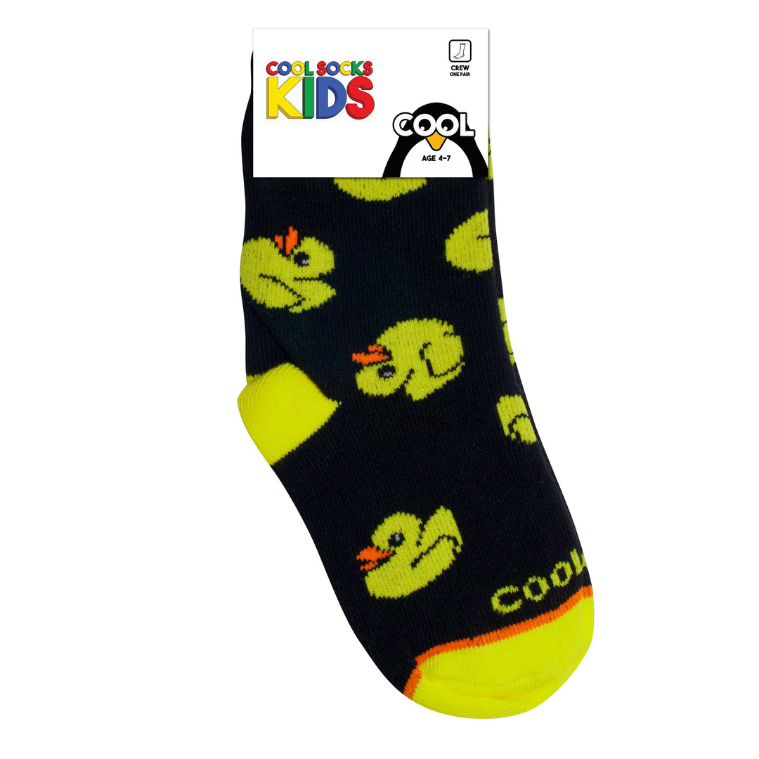 Rubber Duckies - Kids Ages 4-7 - Premium Socks from Cool Socks - Just $6.00! Shop now at Pat's Monograms