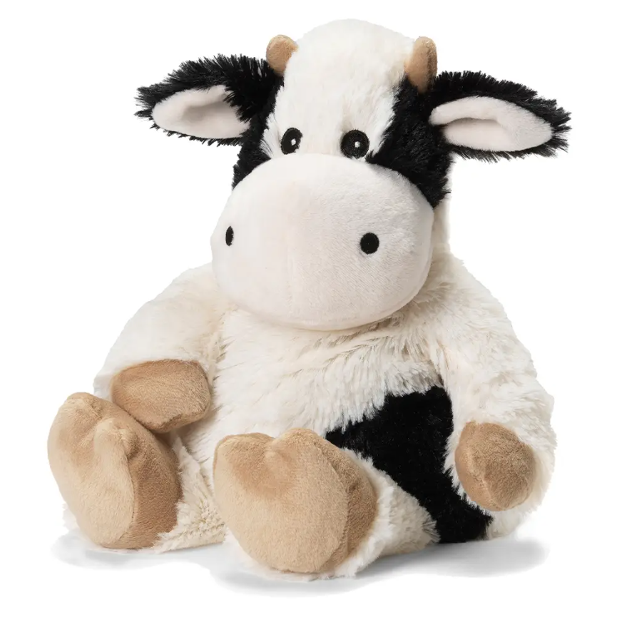 Warmies - Black and White Cow - Premium Stuffed Animals from Warmies - Just $29.95! Shop now at Pat's Monograms