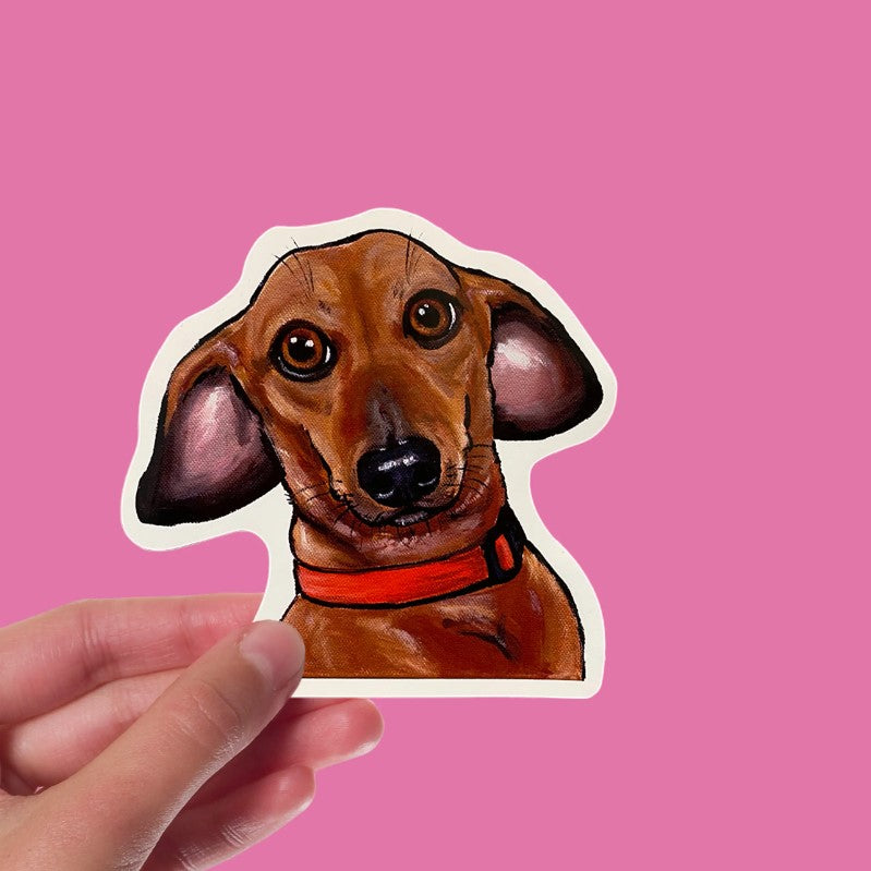 Dog Lover Stickers - Premium Decorative Stickers from Hippie Hound Studios - Just $4.0! Shop now at Pat's Monograms