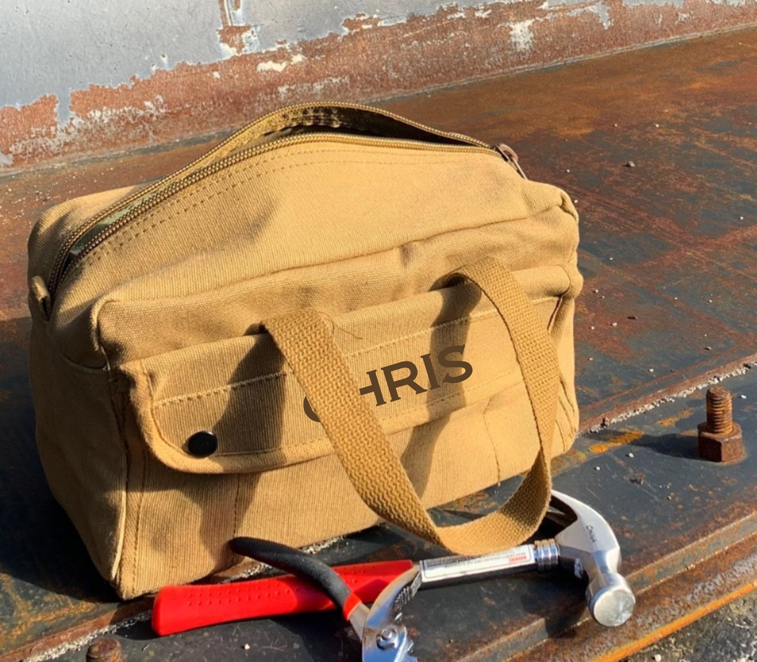 GI Style Mechanics Tool Bag - Premium Bags and Totes from Rothco - Just $24.95! Shop now at Pat's Monograms