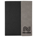 Laser Engraved Logo Portfolio - Faux Leather/Canvas - Premium Executive Items from Pat's Monograms - Just $29.95! Shop now at Pat's Monograms