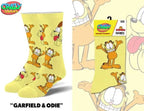 Garfield Crew Socks - Premium Socks from Crazy Socks - Just $8! Shop now at Pat's Monograms