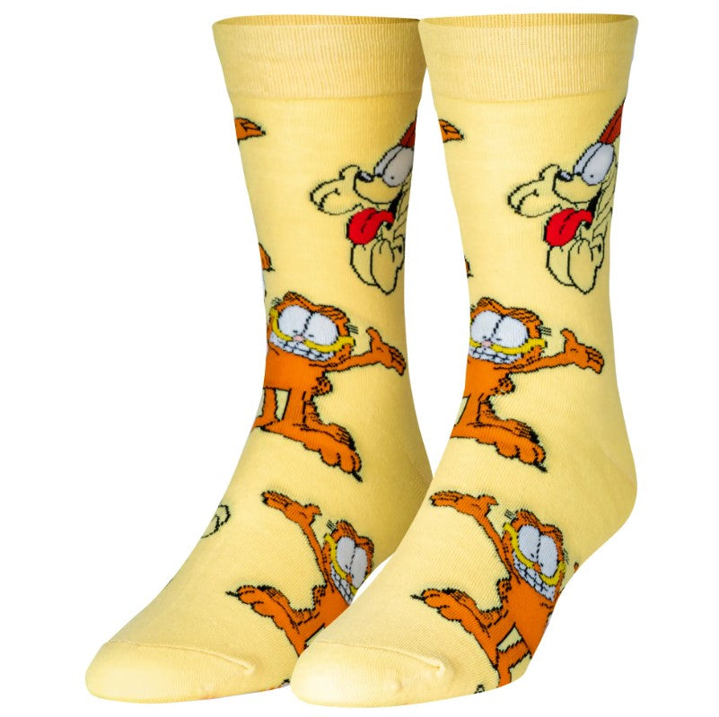 Garfield Crew Socks - Premium Socks from Crazy Socks - Just $7.0! Shop now at Pat's Monograms