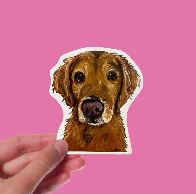 Dog Lover Stickers - Premium Decorative Stickers from Hippie Hound Studios - Just $4.0! Shop now at Pat's Monograms