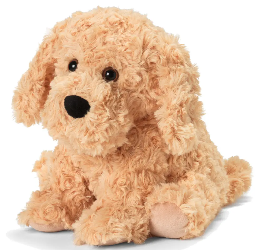 Warmies - Golden Dog - Premium Stuffed Animals from Warmies - Just $25.95! Shop now at Pat's Monograms