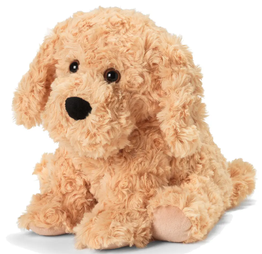 Warmies - Golden Dog - Premium Stuffed Animals from Warmies - Just $29.95! Shop now at Pat's Monograms