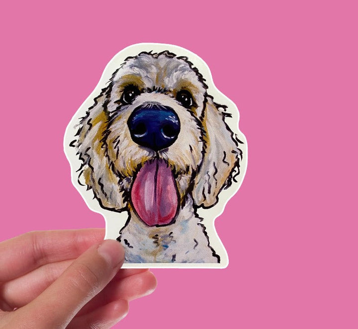 Dog Lover Stickers - Premium Decorative Stickers from Hippie Hound Studios - Just $4.0! Shop now at Pat's Monograms