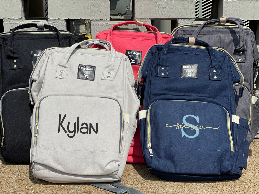 Personalized baby bag backpack sale