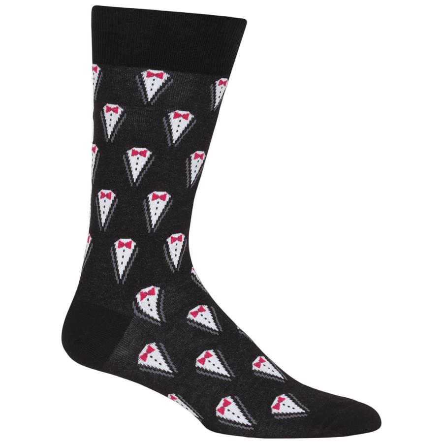 Men's Tuxedo Crew Socks - Premium Socks from Hotsox - Just $9.95! Shop now at Pat's Monograms