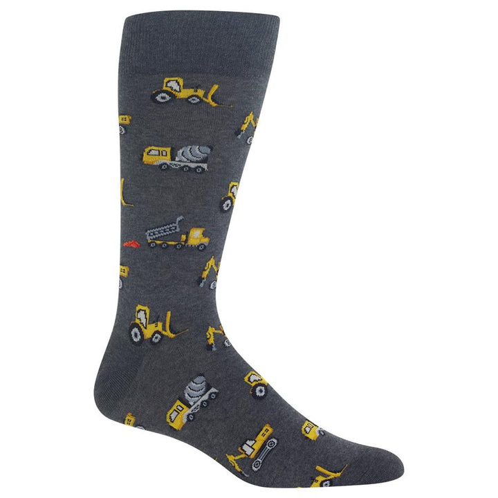 Dump Truck Crew Socks - Premium Socks from Hotsox - Just $9.95! Shop now at Pat's Monograms