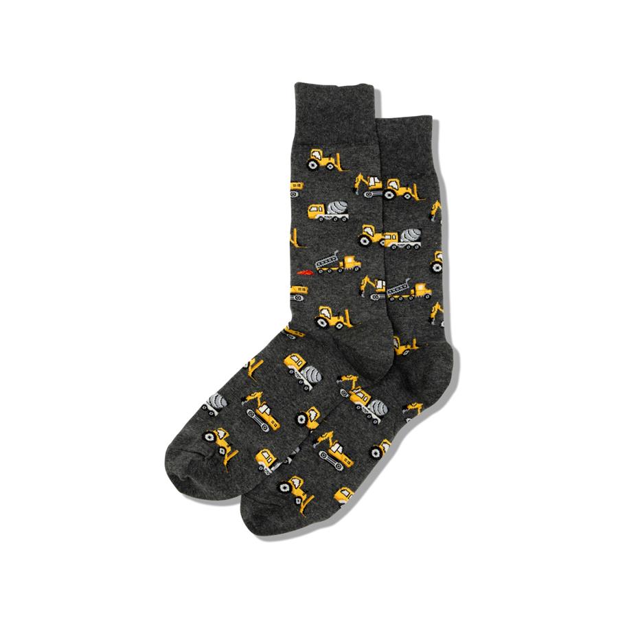 Dump Truck Crew Socks - Premium Socks from Hotsox - Just $9.95! Shop now at Pat's Monograms