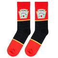 Heinz Ketchup Crew Socks - Premium Socks from Crazy Socks - Just $8! Shop now at Pat's Monograms