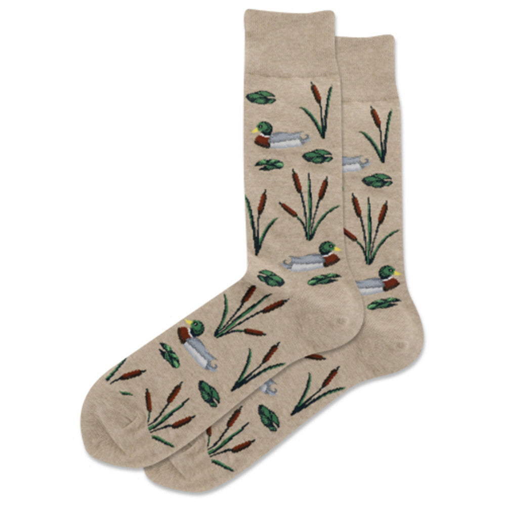 Mallard Duck Crew Socks - Premium Socks from Hotsox - Just $9.95! Shop now at Pat's Monograms