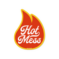 Hot Mess Flame - Sticker - Premium Decorative Stickers from Good Southerner - Just $4.0! Shop now at Pat's Monograms