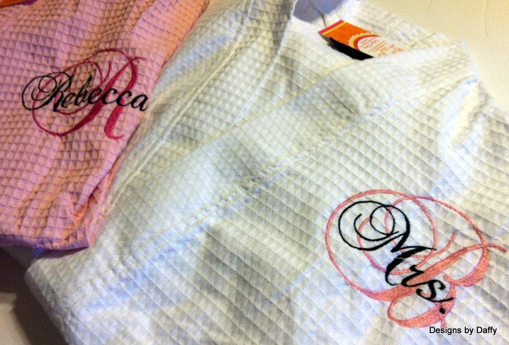 Waffle Robes - Premium Wedding Party Gift from Pendergrass - Just $34! Shop now at Pat's Monograms