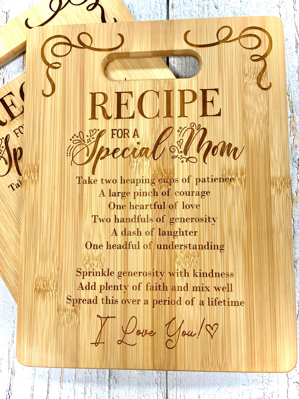 Recipe for a Special Mom - Premium  from Pat's Monograms - Just $19.95! Shop now at Pat's Monograms