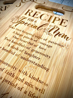 Recipe for a Special Mom - Premium  from Pat's Monograms - Just $19.95! Shop now at Pat's Monograms